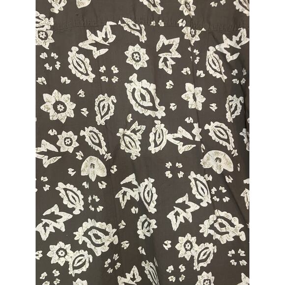 Vintage Urge Abstract Print Casual Button Up Shirt Mens Medium 90s Cotton Surf - Picture 4 of 5